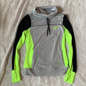 Pink cowl neck pullover!